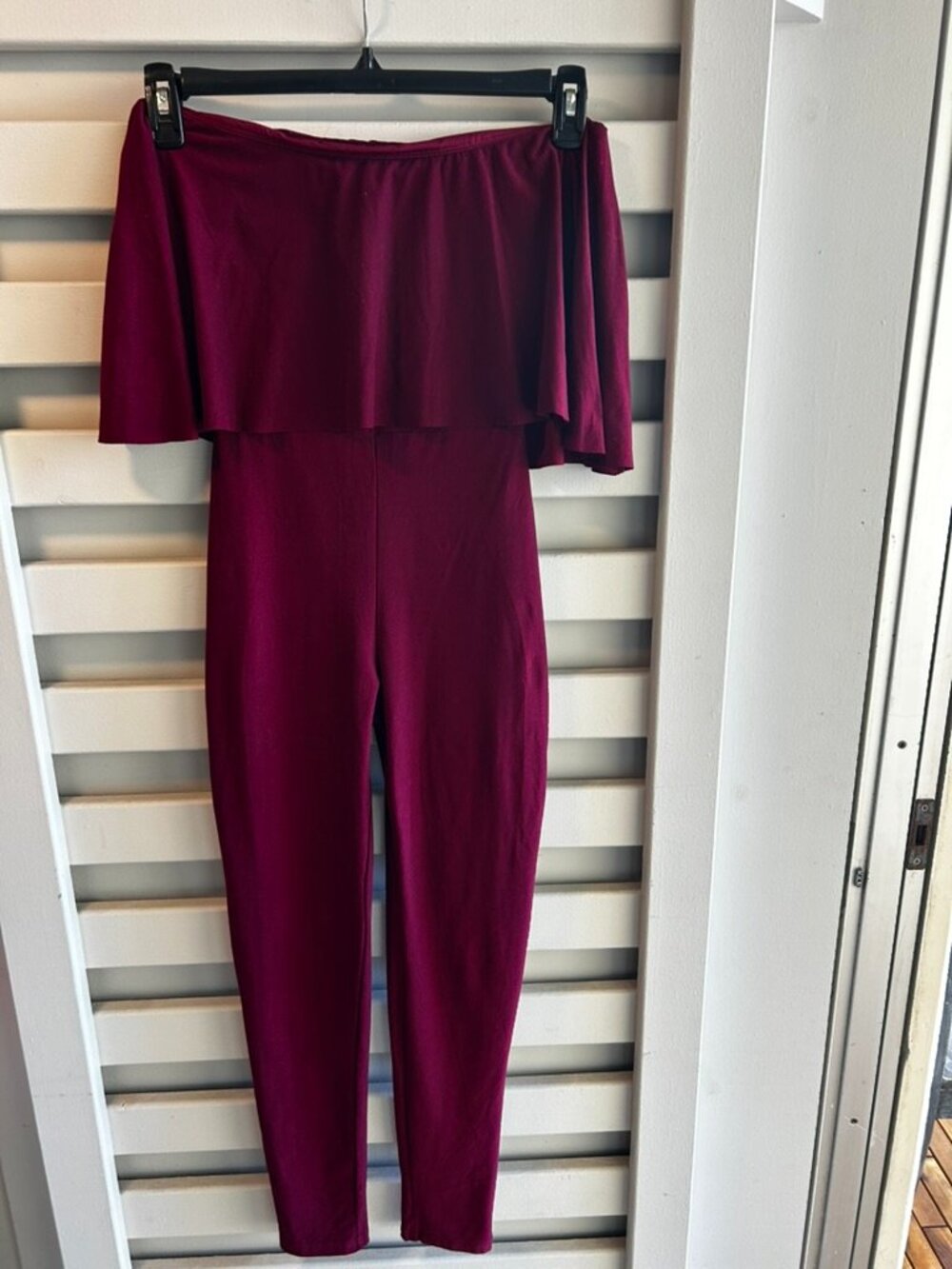 Guess Velour Jumpsuit Strapless